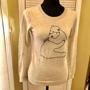 J.Crew Sweater-with Bear design